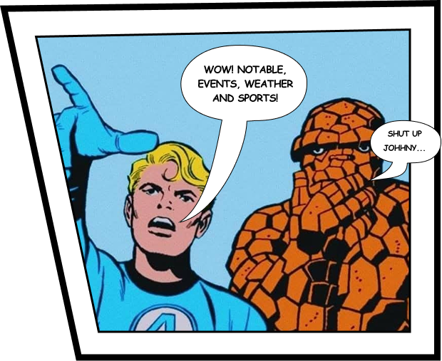 johnny storm and ben grim talk in comic panel